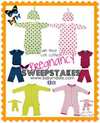 Win these highly addictive and ridiculously soft newborn clothes in Baby Riddle's Pregnancy Sweepstakes.